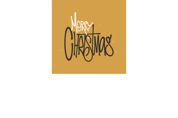 Christmas Greeting Sticker Card Svg for Editorial Design