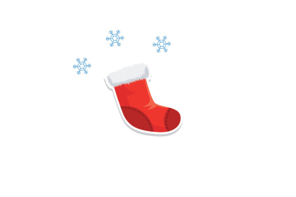 Christmas Stickers Clipart 4 for Illustrations