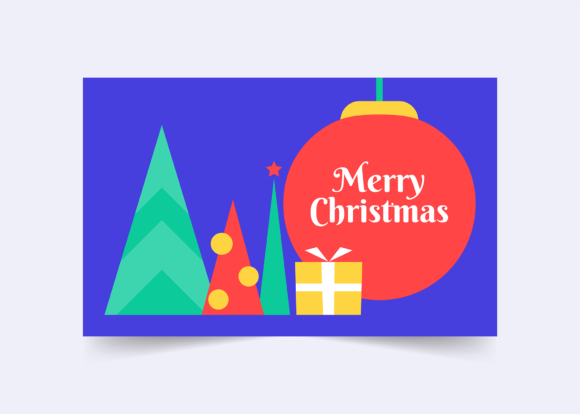 Creative Christmas Greeting Card Illustrations