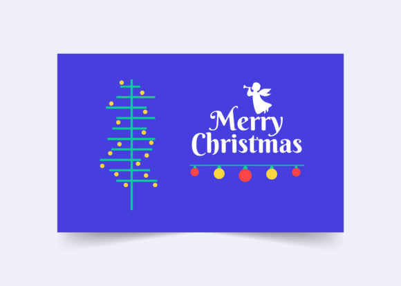 Digital Christmas Greeting Card Illustrations